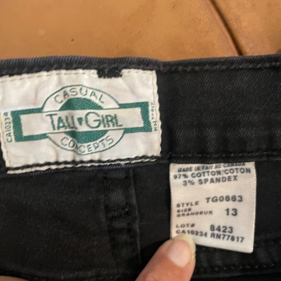 Tall Girl black jeans - Picture 2 of 2